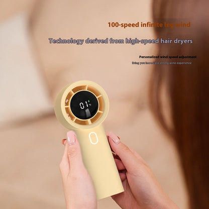 Portable Handheld Fan, Mini USB Rechargeable
