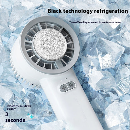 Jet Portable Fan Mini Ice Cold Fan Generation Brushless Motor Wind High Speed Duct Fans Violent Blower