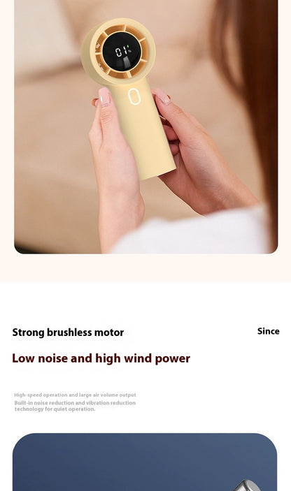 Portable Handheld Fan, Mini USB Rechargeable