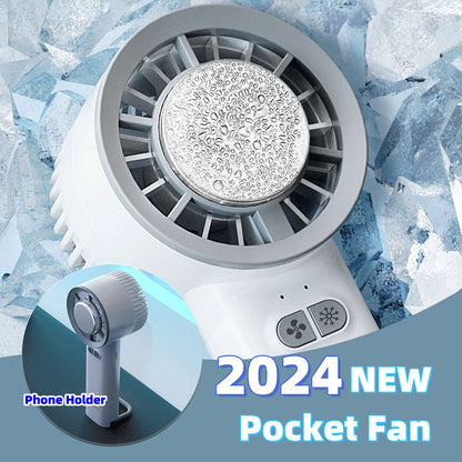 Jet Portable Fan Mini Ice Cold Fan Generation Brushless Motor Wind High Speed Duct Fans Violent Blower