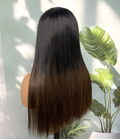 Bone Straight Bob Wigs Double Drawn Raw Vietnamese Virgin Human Hair Short Bob Wig for Women
