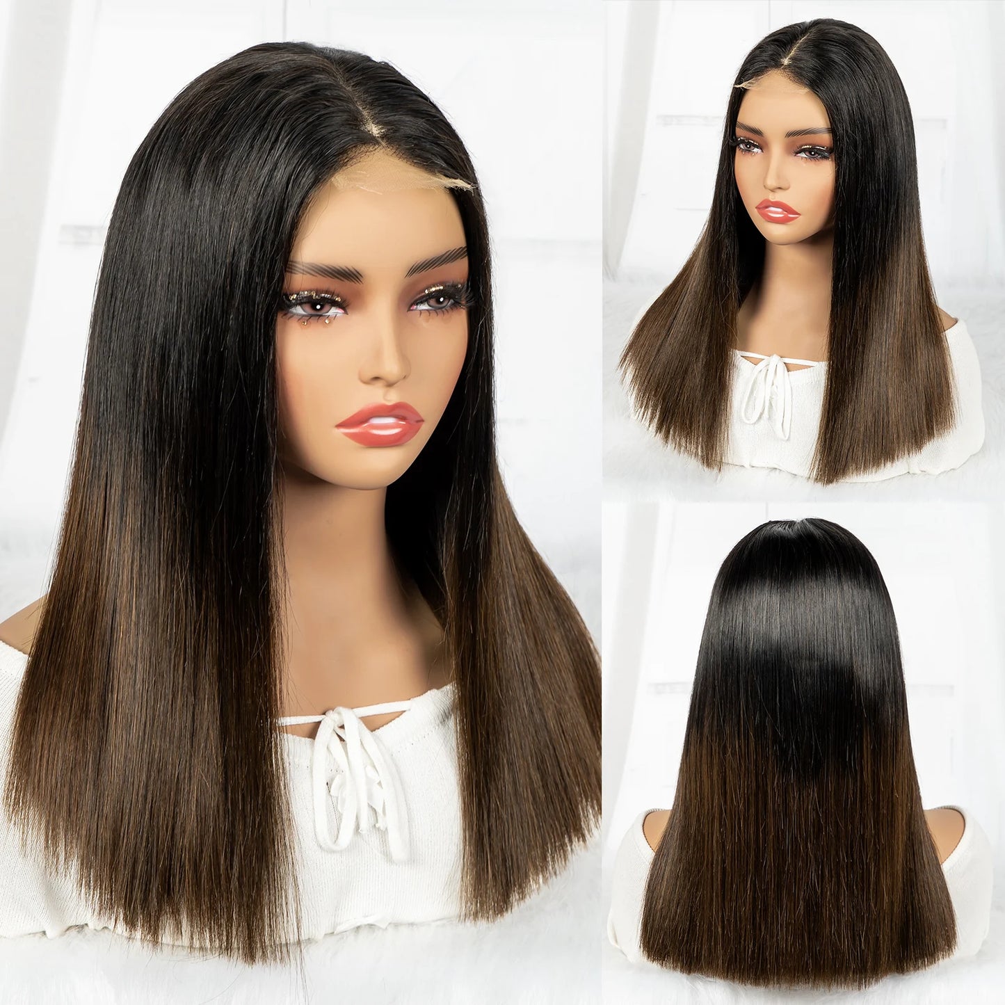Bone Straight Bob Wigs Double Drawn Raw Vietnamese Virgin Human Hair Short Bob Wig for Women