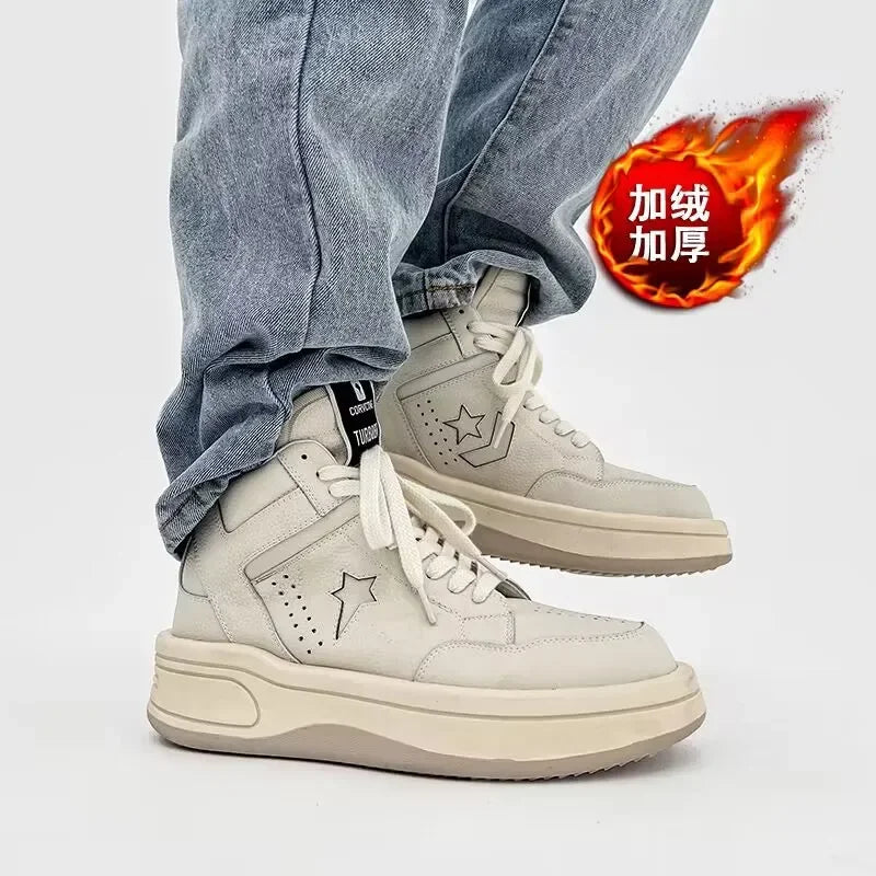 sports shoes for men and women are fashionable, casual and breathable for men and women, increasing platform shoes