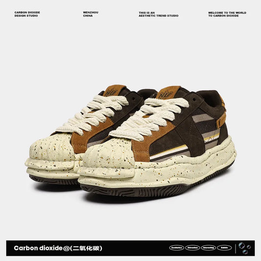 Women Shoes Men Retro Y2K Color Matching Street Punk Skateboard Shoes Unisex Fashion Sneakers Couples Outdoor Sports Casual Shoe