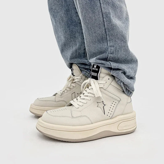 sports shoes for men and women are fashionable, casual and breathable for men and women, increasing platform shoes