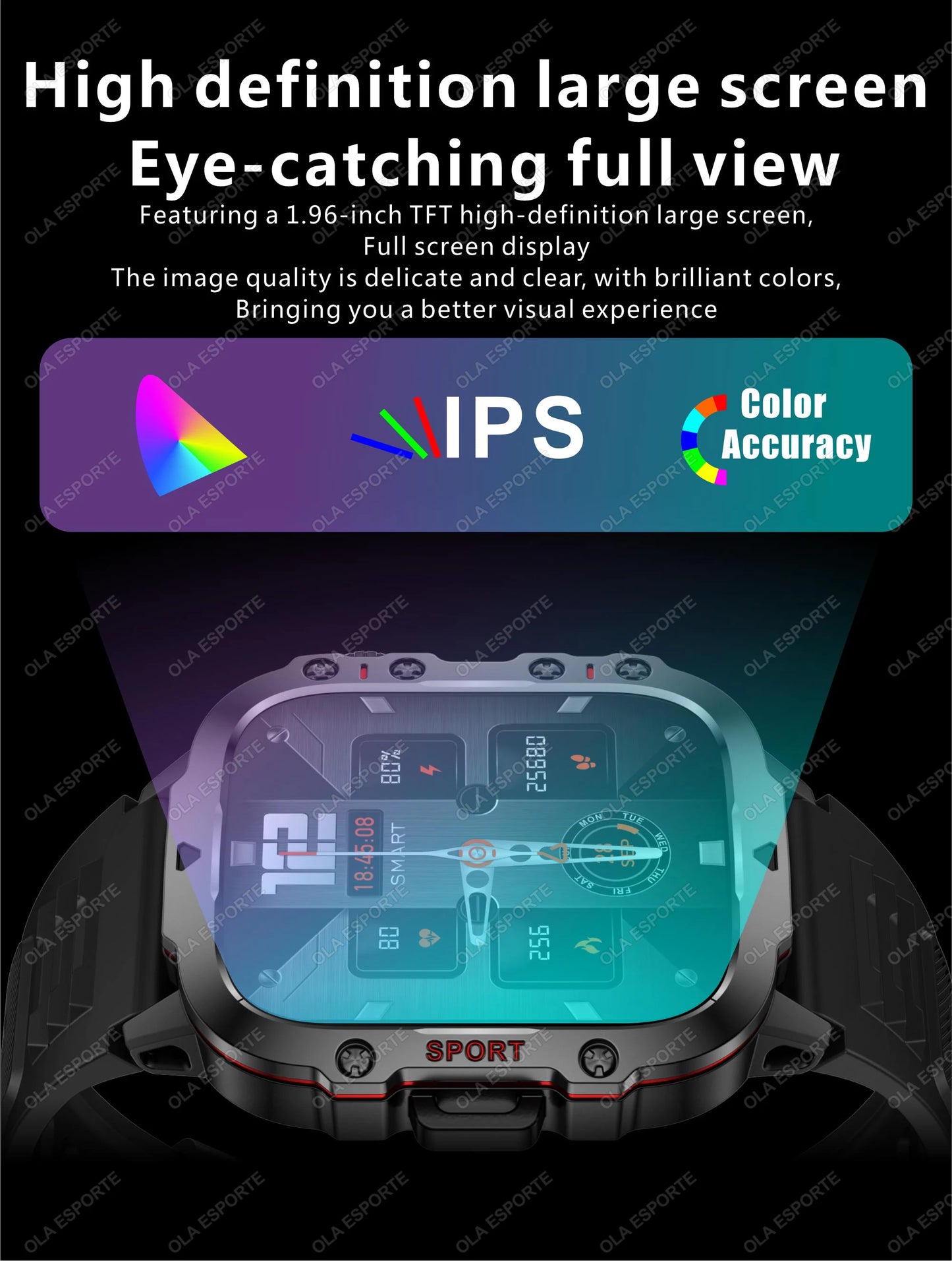 2025 For Huawei Xiaomi Military Men Smartwatch GPS Men Flashlight Waterproof Outdoor Sport Tracker HD Bluetooth Call Smart Watch New