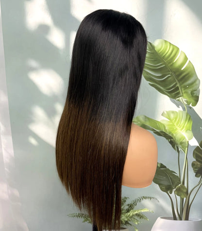 Bone Straight Bob Wigs Double Drawn Raw Vietnamese Virgin Human Hair Short Bob Wig for Women
