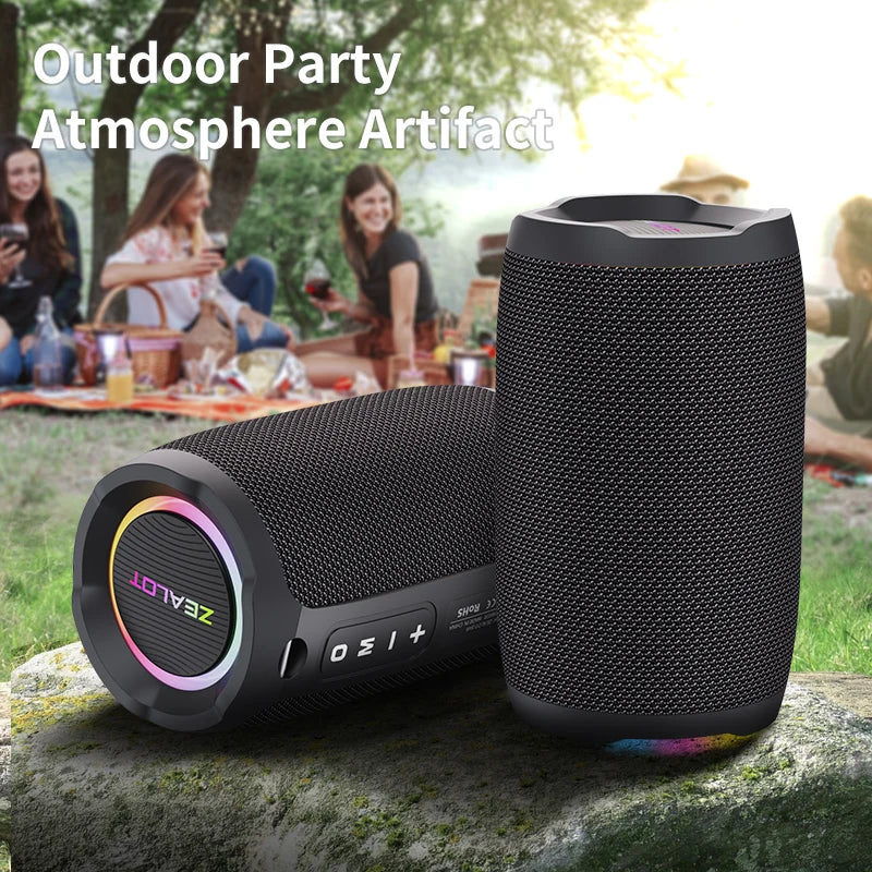 Portable bluetooth speaker Stereo Sound IPX7 waterproof wireless bluetooth 5.2 Excellent Bass Performace
