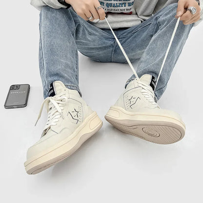 sports shoes for men and women are fashionable, casual and breathable for men and women, increasing platform shoes