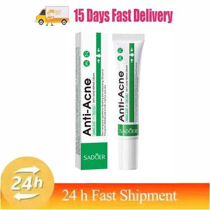 Salicylic Acid Acne Treatment Face Cream Repair Pimple Spots Deep Cleaning Pore Anti-acne Scar Oil Control Moisturizer Skin Care