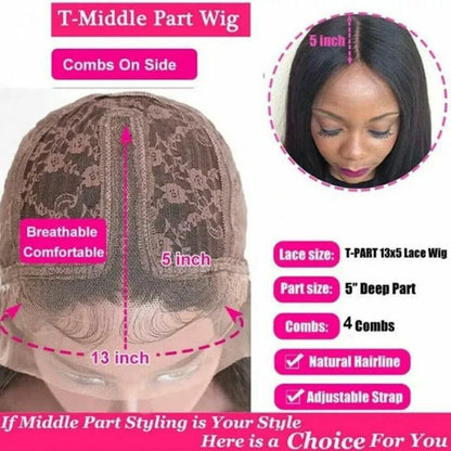 Malaysia Body Wave Transparent Wear To Go 13*5*2 T Lace Wig Human Hair Wigs On Sale Clearance Lace Front Wig For Women