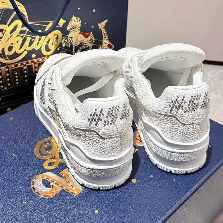 2025 New Men's Black Platform Casual Shoes High Street Lovers Joker Lace-up Increase Casual Sports Shoes Men's Shoes