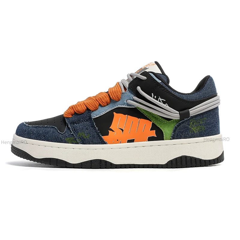 Women Shoes Men Unisex Classic Retro Punk Y2K Skateboard Shoes Fashion Sneakers Couple Students Outdoor Gym Sports Casual Shoes