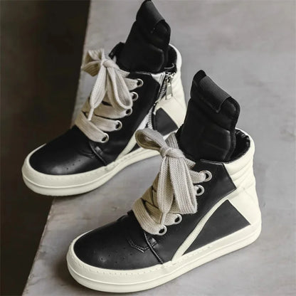Boots Autumn/Winter Men's Shoes High Street Niche Vintage Motorcycle Versatile Sport Casual Shoes Me