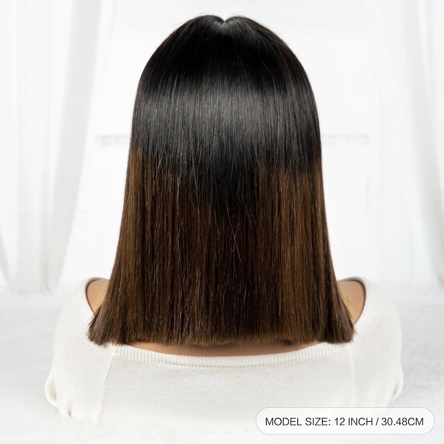 Bone Straight Bob Wigs Double Drawn Raw Vietnamese Virgin Human Hair Short Bob Wig for Women