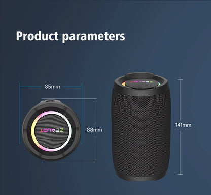 Portable bluetooth speaker Stereo Sound IPX7 waterproof wireless bluetooth 5.2 Excellent Bass Performace