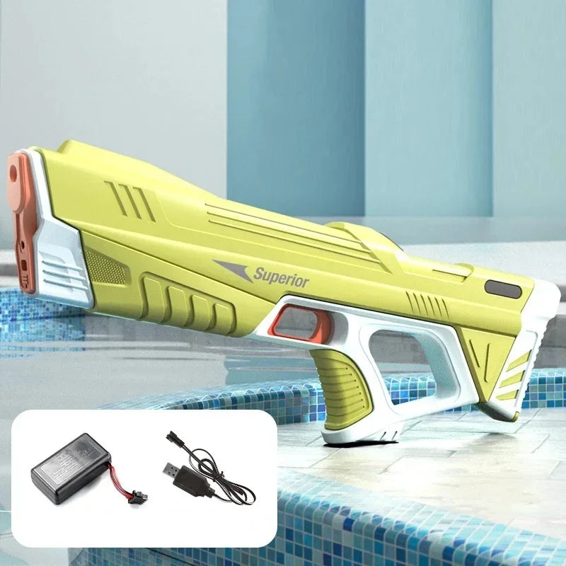 Electric Water Gun Toys Bursts Children's High-pressure Strong Charging Energy Water Automatic Water Spray Children's Toy Guns