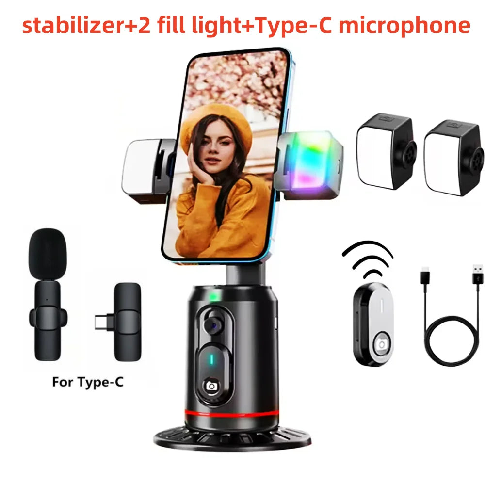 Gimbal with Remote for Phone Tiktok Live Photography