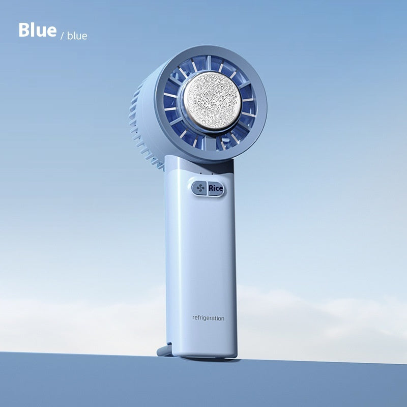 Jet Portable Fan Mini Ice Cold Fan Generation Brushless Motor Wind High Speed Duct Fans Violent Blower