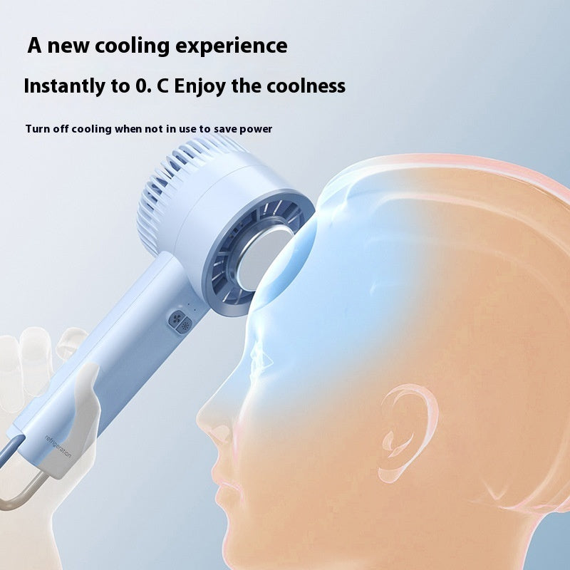 Jet Portable Fan Mini Ice Cold Fan Generation Brushless Motor Wind High Speed Duct Fans Violent Blower